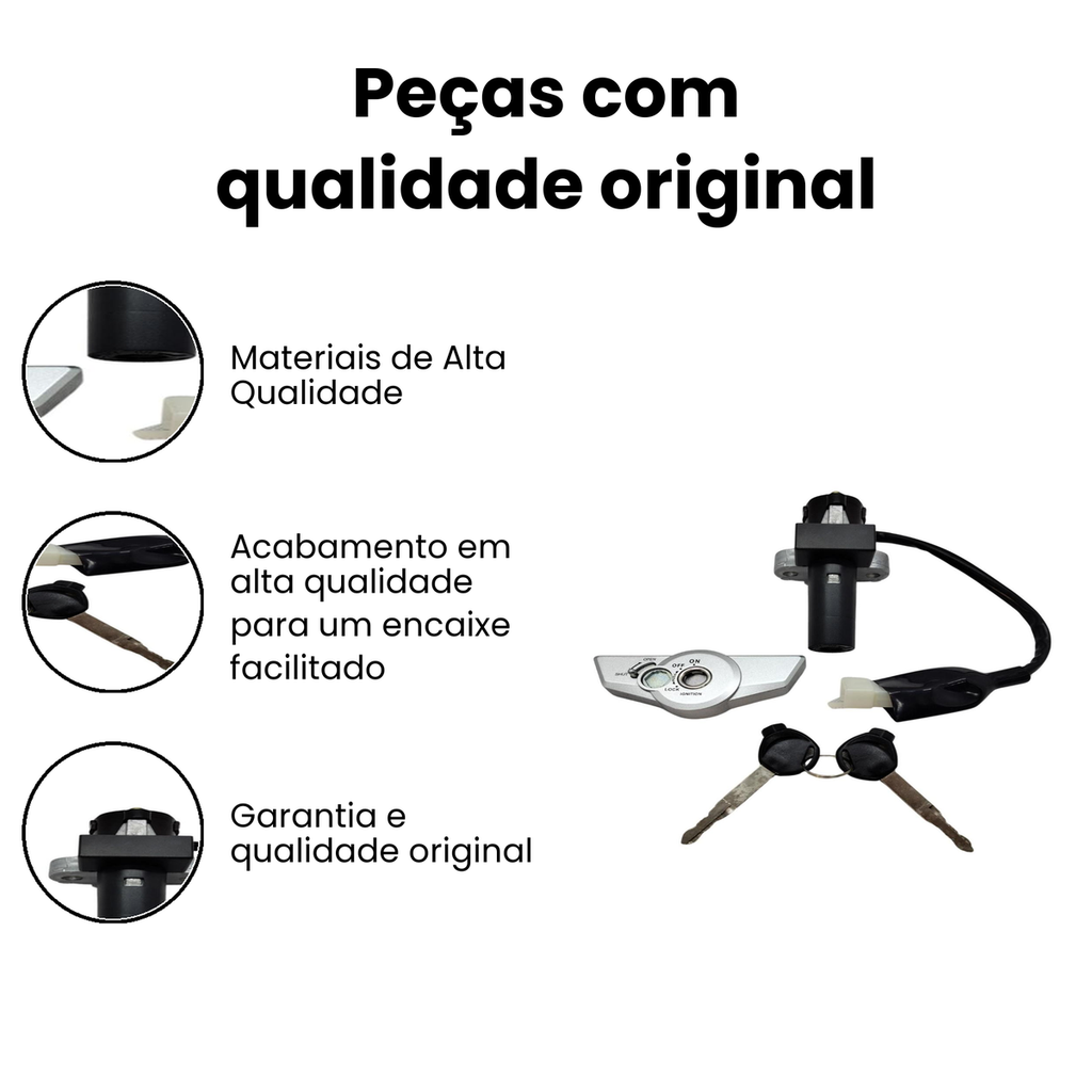 Chave Ignição Titan 150 ESD CG | ZOUIL - Imagem 3