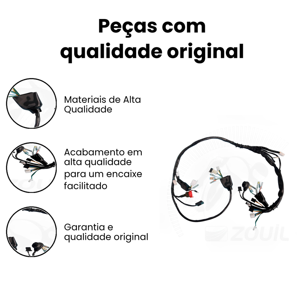 Fiação Principal Bros 150 ES 05/08 - NXR - Imagem 3