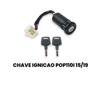 Chave Ignição POP110I 15/19 - ZOUIL - POP - Imagem 2
