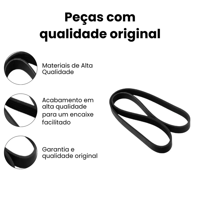 Correia Micro V Fiat Tempra Ouro 2.0 16v 92-94 2.0 8v Etanol - Imagem 3