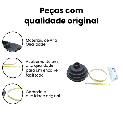 Coifa Homocinética KIT & CIA - Passat Gol - Imagem 3