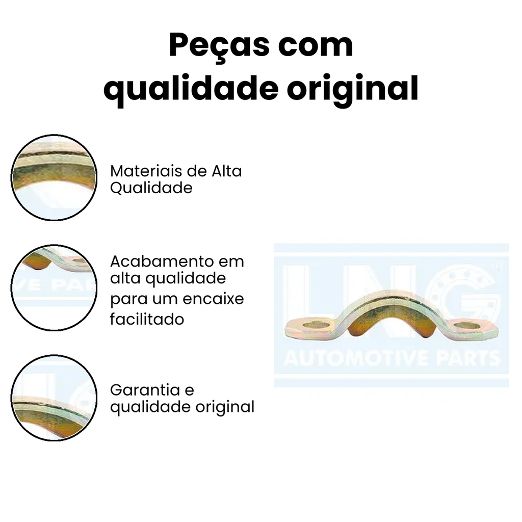Abraçadeira c/aba terminal cardan LNG 17.280 - Imagem 3