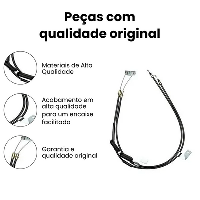 Cabo de Freio Chevrolet Cobalt 2012-2022 - Imagem 2
