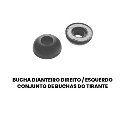 Bucha Tirante Dianteira Chevrolet Opala 2.5 4.1 1969-1979 Do - Imagem 2