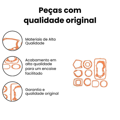 Jogo Junta Câmbio Sem Retentor Sabó - O O - Imagem 3
