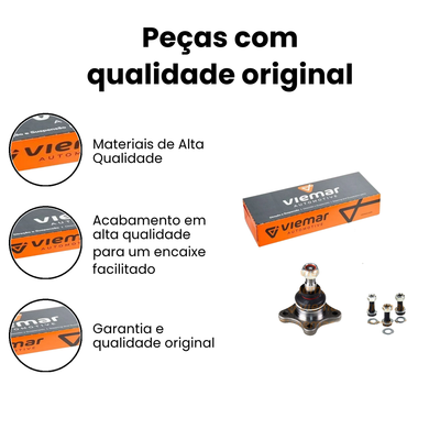 Pivô Suspensão Dianteira L200 (Dir/Esq) Superior - Imagem 3