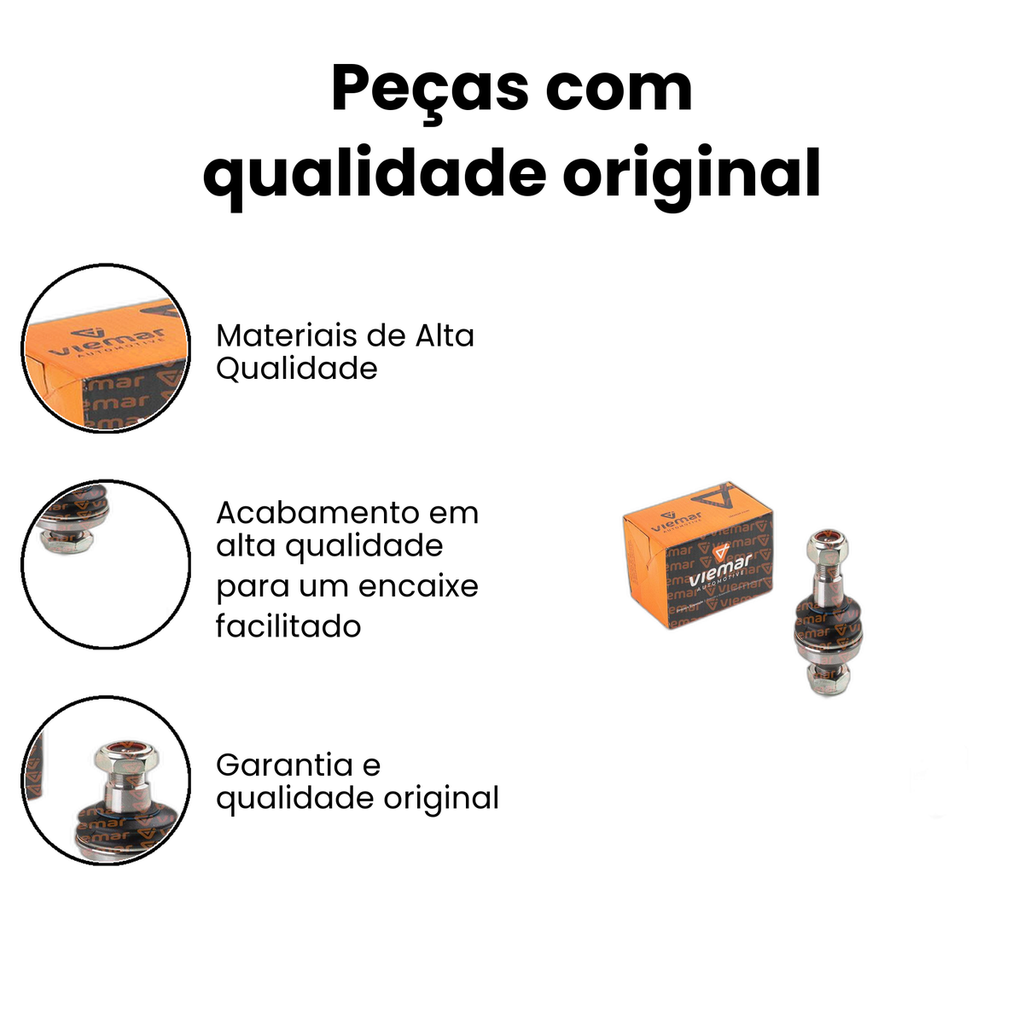 Pivô Suspensão Dianteira Daily (Dir/Esq) Viemar - Imagem 3