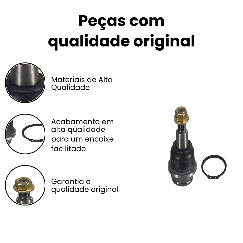 Pivô Suspensão Dianteira Ranger (Dir/Esq) VIEMAR - Imagem 3