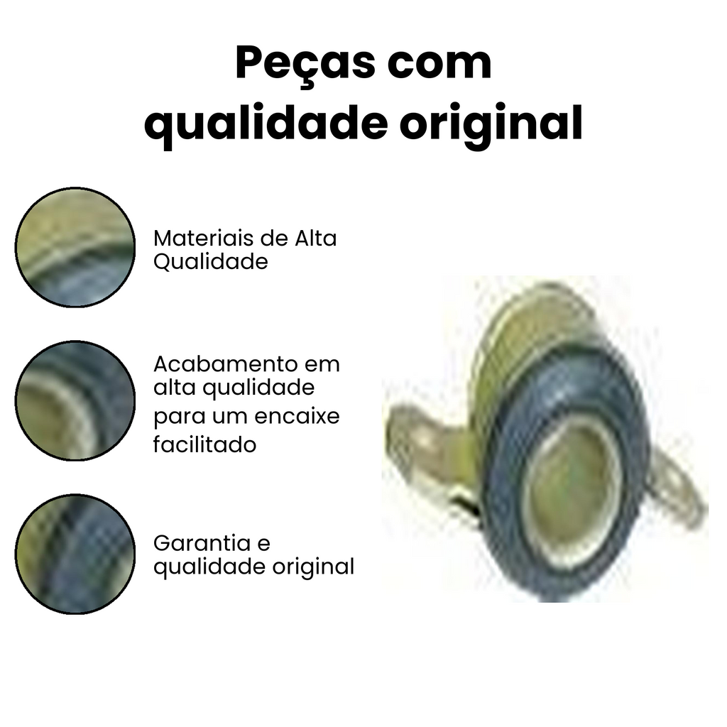 Par Bucha Bandeja Dianteira Axios Jumper Ducato Boxer 2.0 2.2 2. - Imagem 3