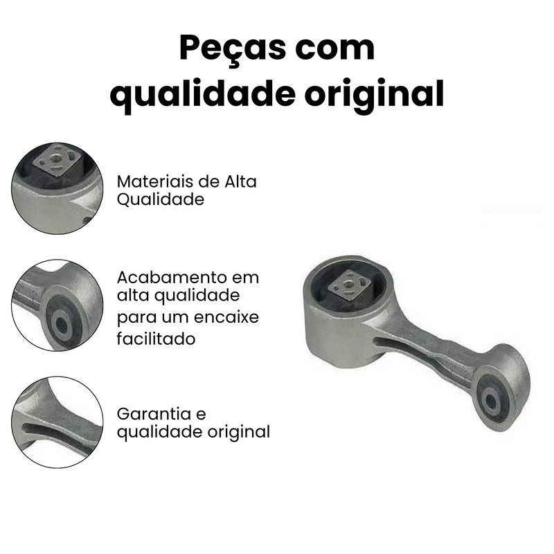 Coxim Cambio Diant Central VW Fox CrossFox SpaceFox 1.6 Flex - Imagem 3