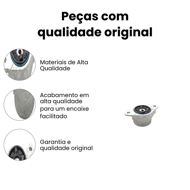 Coxim Amort Diant Tras Axios Ford Ecosport Fiesta KA 2010-20 - Imagem 3