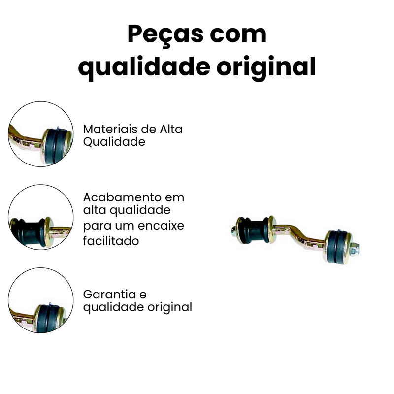 Par Bieleta Dianteira Direita Esquerda Axios Volkswagen Quantum - Imagem 3