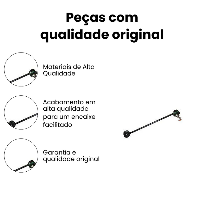 Bieleta Dianteira Esquerda Axios Honda Fit 1.4 1.5 Flex 2004 - Imagem 3