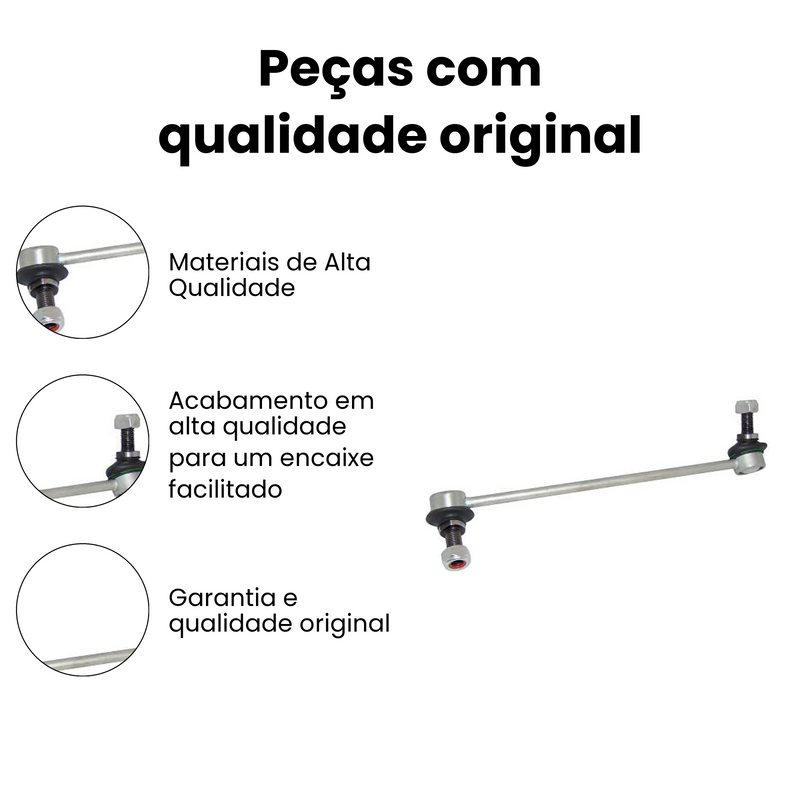 Bieleta Dianteira Direita Esquerda Hyundai HB20 HB20S HB20X - Imagem 3