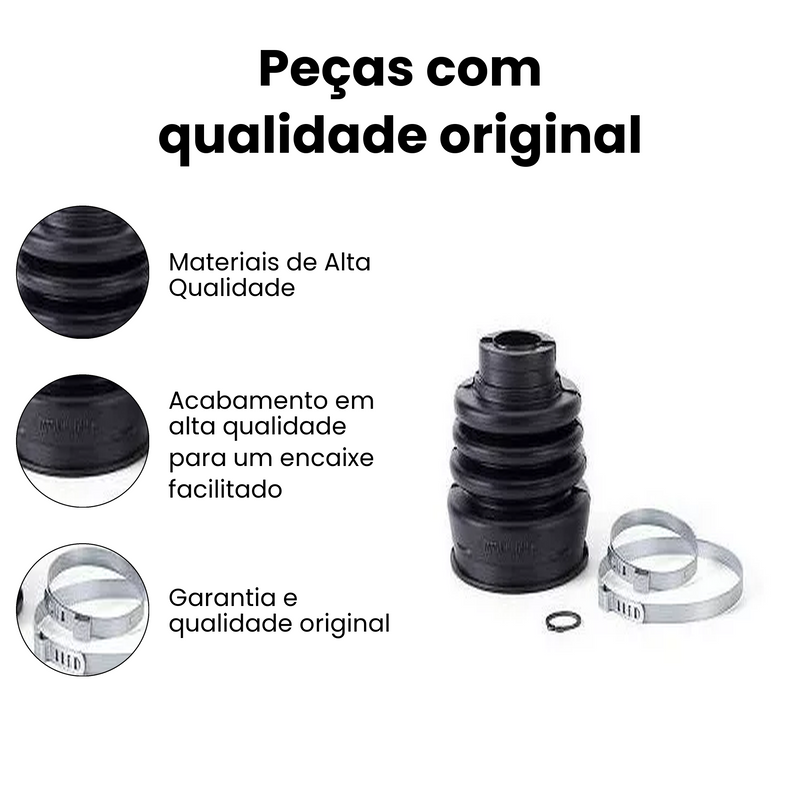 Coifa Homocinética Kit Reparo Juntas Axios Fiat Palio Siena - Imagem 3