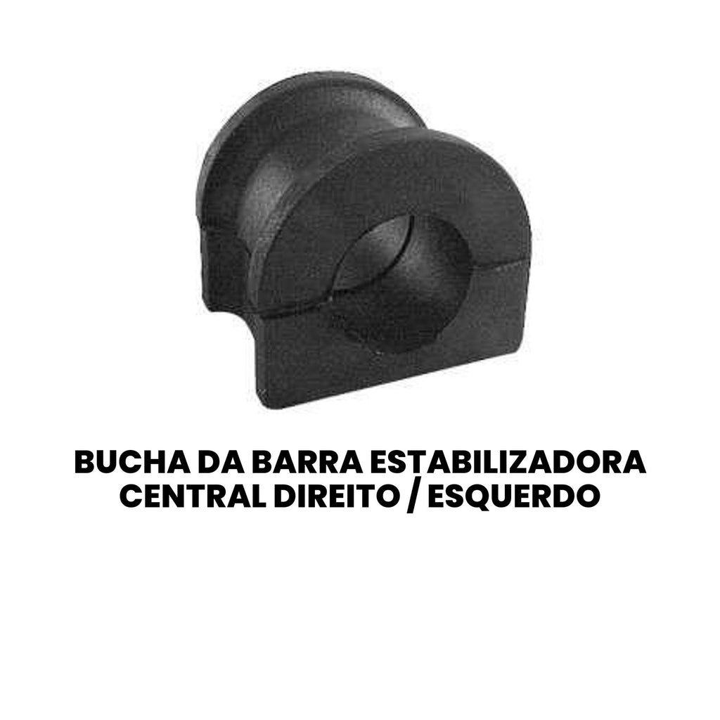 Par Bucha Barra Estabilizadora Central Fiat Uno Mille Elba 1985 - Imagem 2