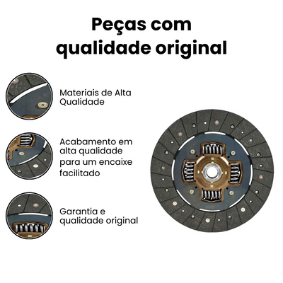DISCO EMBREAGEM Cargo 1317/1519/15.190 2002-2008 - Imagem 3
