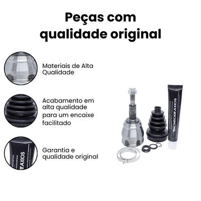 Junta Homocinetica Dianteira Axios Volkswagen Gol Parati Sav - Imagem 3