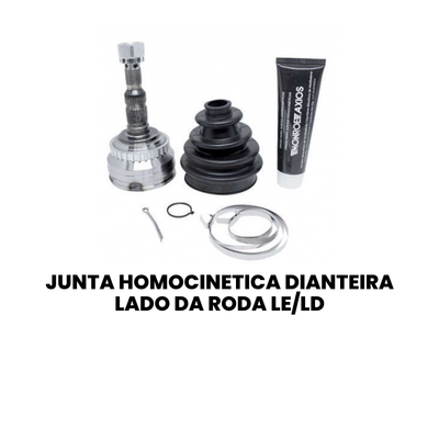 Junta Homocinetica Dianteira Roda Axios Volkswagen Gol Parat - Imagem 2