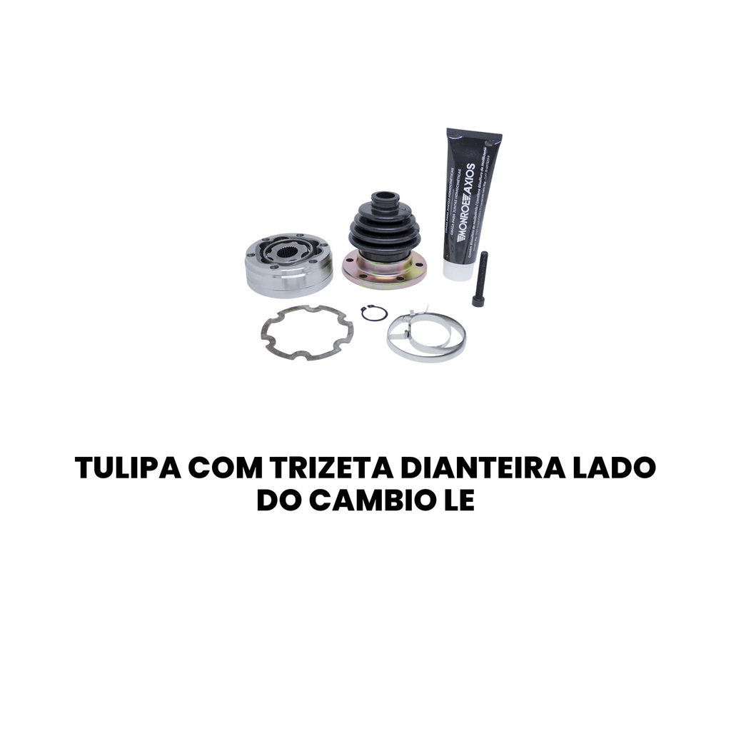 Junta Deslizante Dianteira Câmbio LE LD Axios Chevrolet Onix - Imagem 2