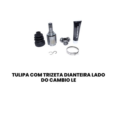 Tulipa Trizeta Dianteira Câmbio LD LE Chevrolet Onix 2013 a - Imagem 2