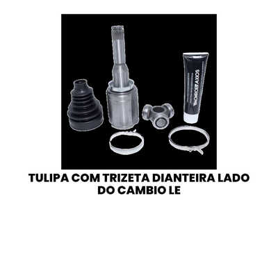 Tulipa Trizeta Dianteira Câmbio Chevrolet Onix 2013-2024 - Imagem 2