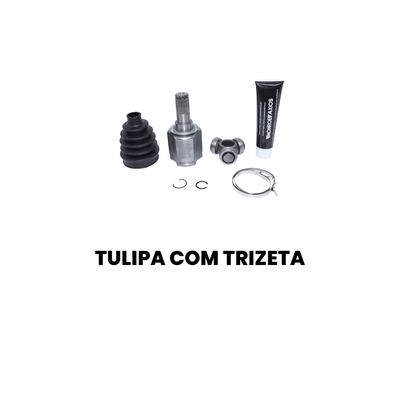 Tulipa com Trizeta Axios para Volkswagen Gol Parati Saveiro - Imagem 2