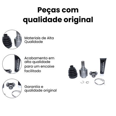 Tulipa com Trizeta Axios para Volkswagen Gol Parati Saveiro - Imagem 3