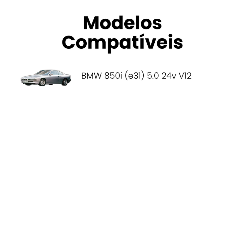 Correia Poli-V BMW 850i V12 5.0 24V 1992-1995 - Imagem 4