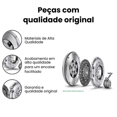 Kit Embreagem + Volante Bmassa c/ Atuador Master - Imagem 3