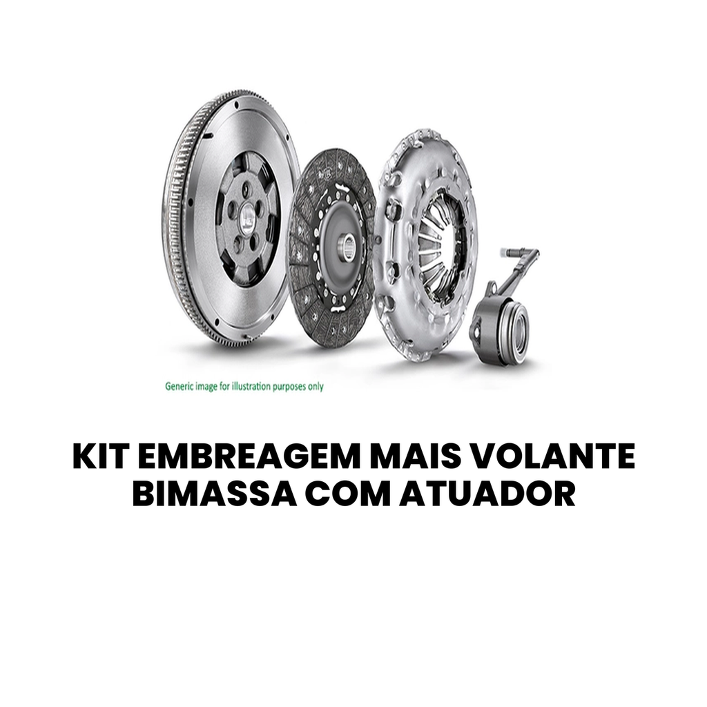Kit Embreagem + Volante Bmassa c/ Atuador Master - Imagem 2