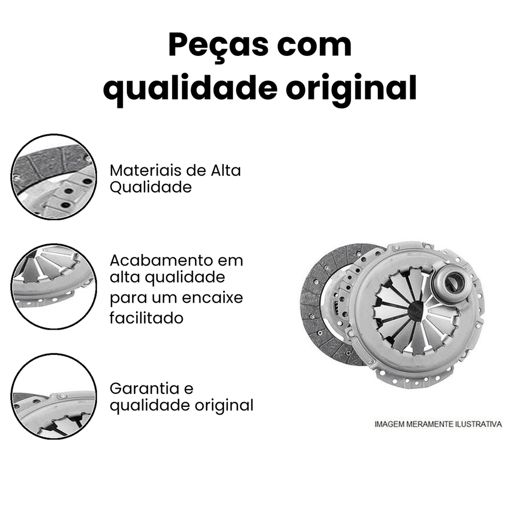 Kit Embreagem LUK - D-13000 F-7000 - Imagem 3