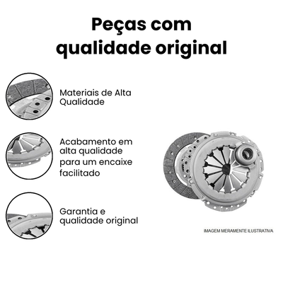 Kit Embreagem LUK - D-13000 F-7000 - Imagem 3
