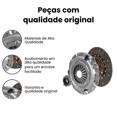 KIT EMBREAGEM Cargo 815/1317/1722 2000-2012 - Imagem 3