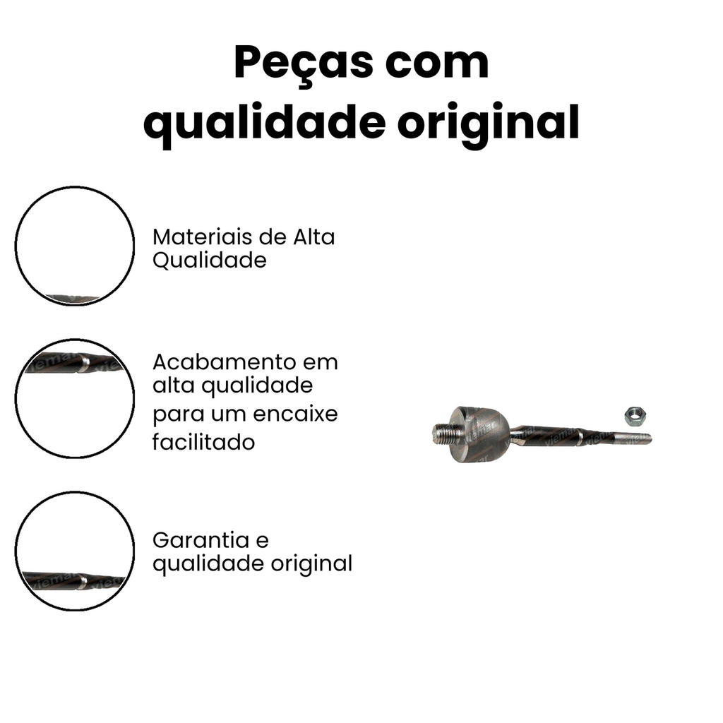 Terminal Axial Direito/Esquerdo Grand Tiida - VIEMAR - Imagem 3