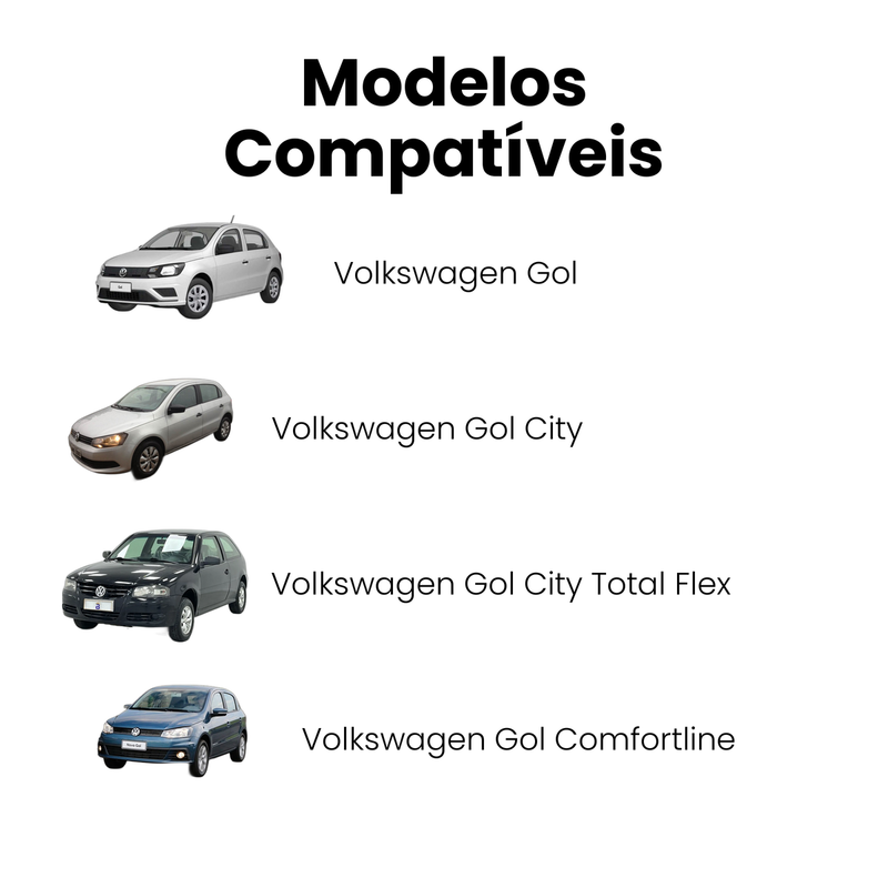 Correia Micro V Volkswagen Gol 1996-2008 Gol City Parati Pol - Imagem 4