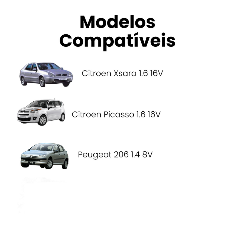 Correia Micro V Citroen Xsara 1.6 16V 2003 Picasso 1.6 16V 2 - Imagem 4