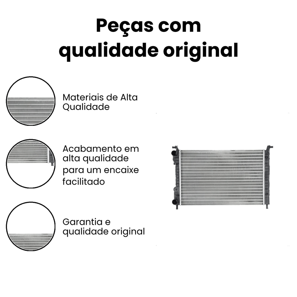 Radiador VALEO Uno - Imagem 3
