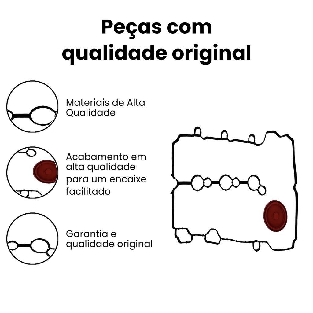 Junta da Tampa de Válvula Sabó - Onix - Imagem 3