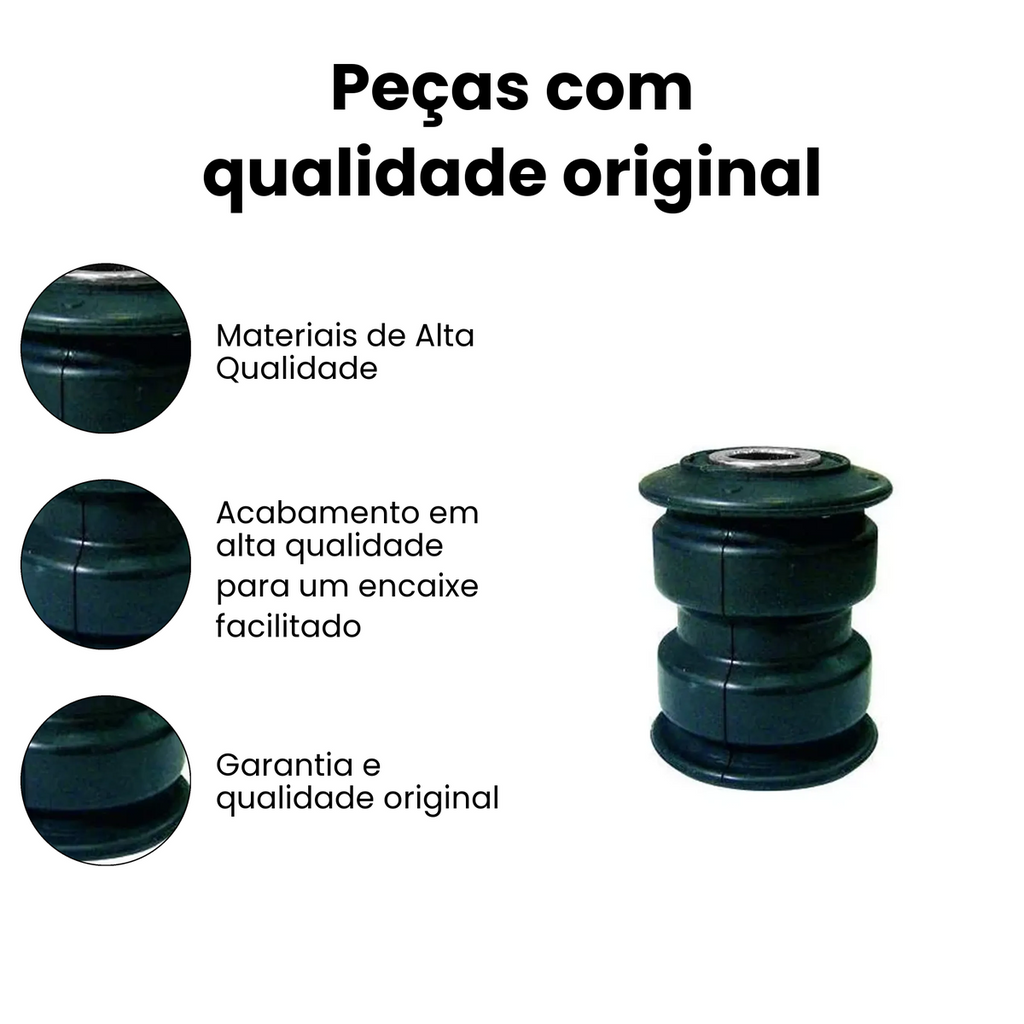 Bucha Feixe de Mola Traseiro Fiat Strada Cronos - Imagem 3