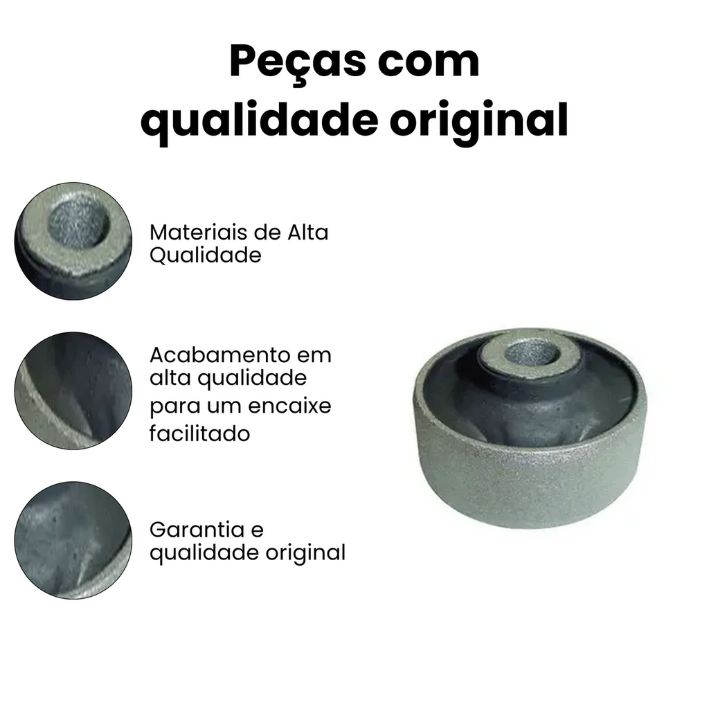Bucha Bandeja Dianteira Volkswagen Saveiro Cross 2009-2016 G - Imagem 3