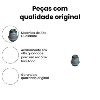 BUCHA DA BANDEJA TRASEIRA DIREITA E ESQUERDA FIAT 78918 - Imagem 3