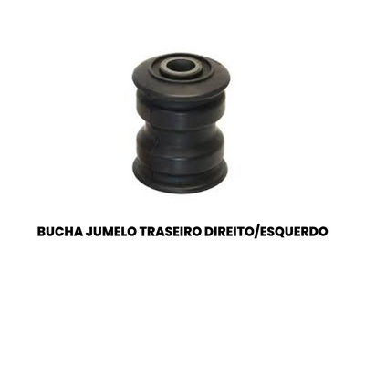 Bucha Feixe Mola Traseiro Fiat Fiorino 78935 - Imagem 2