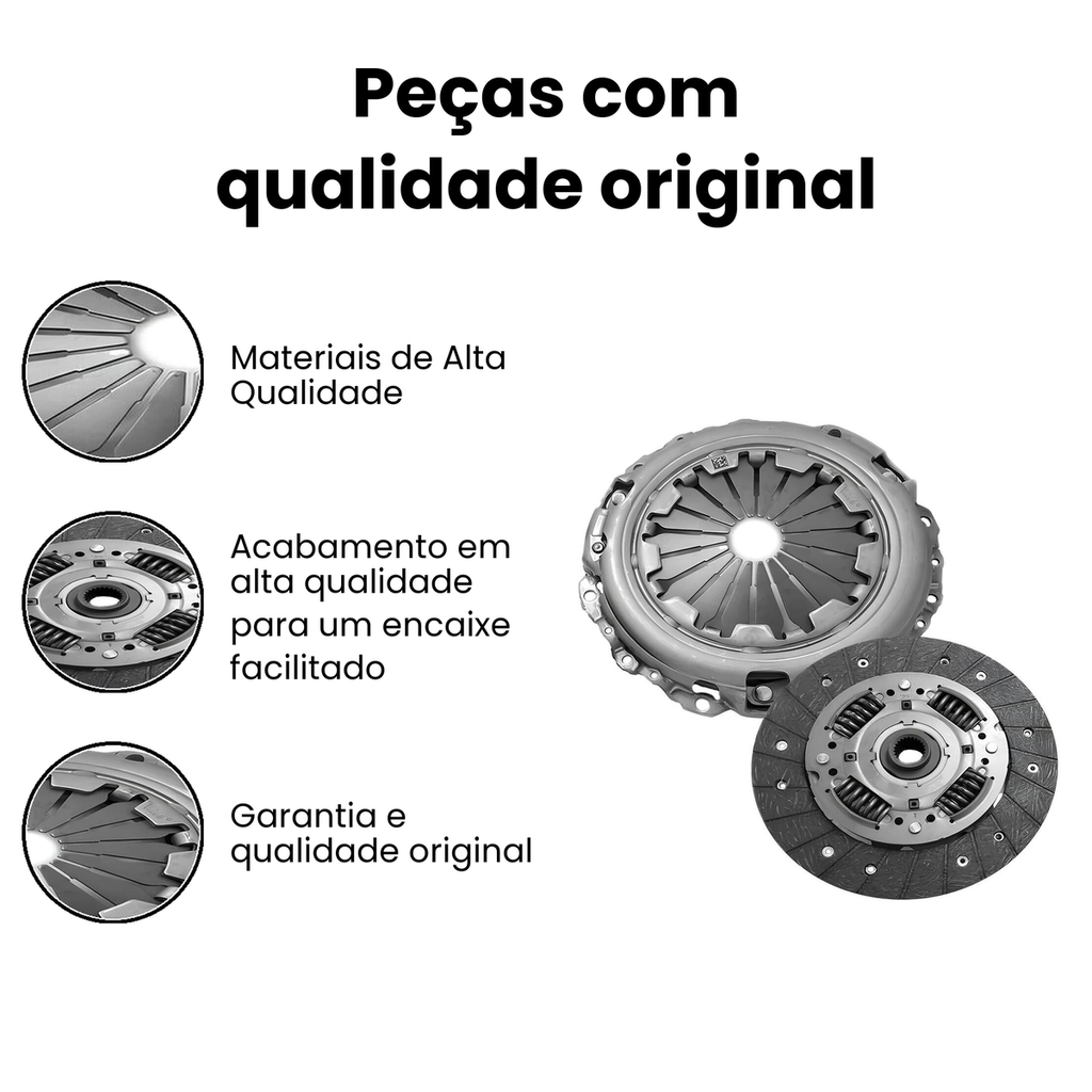 Kit Embreagem com Rolamento Hilux (810044) VALEO - Imagem 3