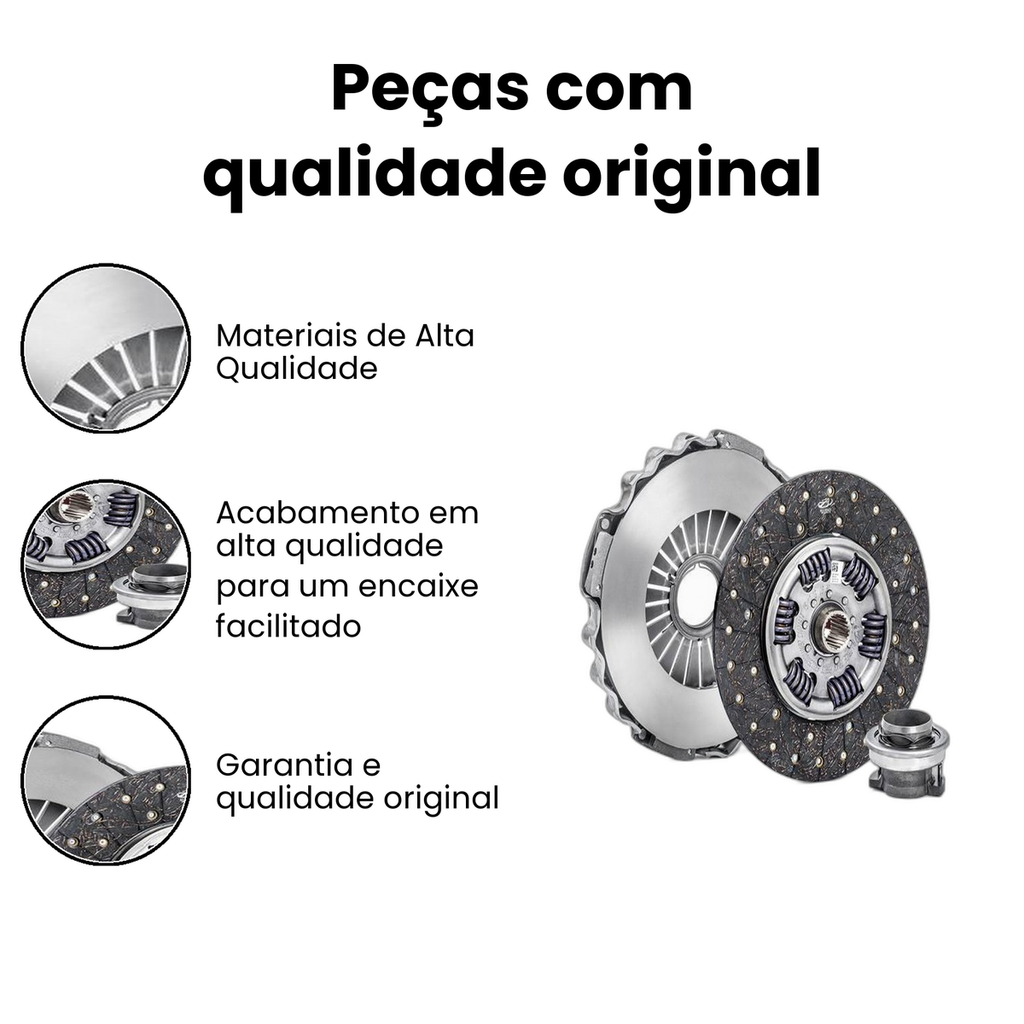 Kit Embreagem VALEO - Modelos: R P - Imagem 3