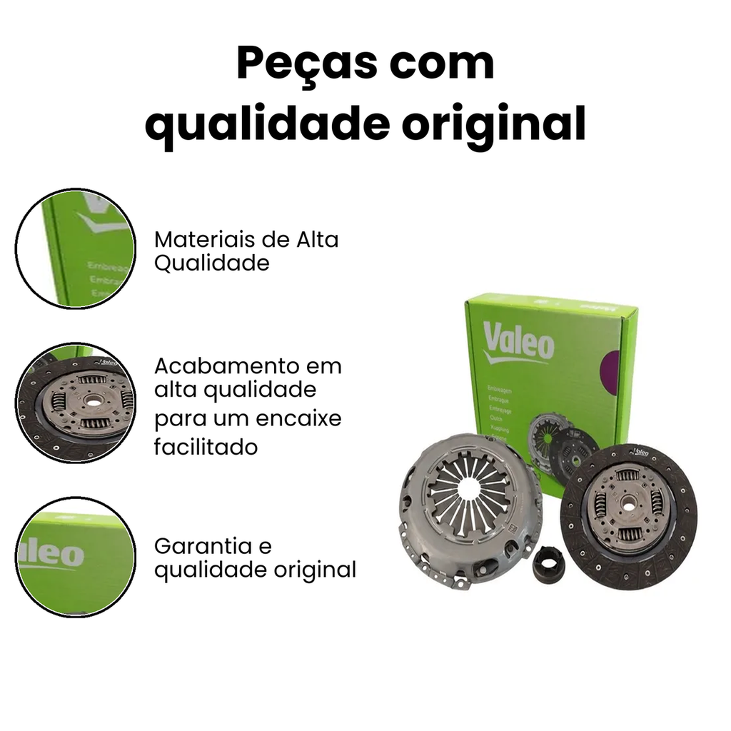 Kit Embreagem VALEO UP! POLO - 833372 - Imagem 3