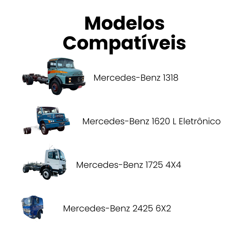Correia Micro V Mercedes-Benz Atego Axor Atron 1318 1620 172 - Imagem 4