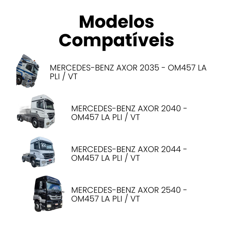 Correia Micro V Mercedes-Benz Axor 2035-2644 OM457 2003-2009 - Imagem 4