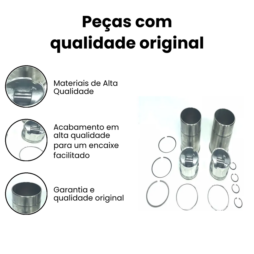 KIT MOTOR Cargo 4x2/6x2/6x4 2000-2008 - Imagem 3