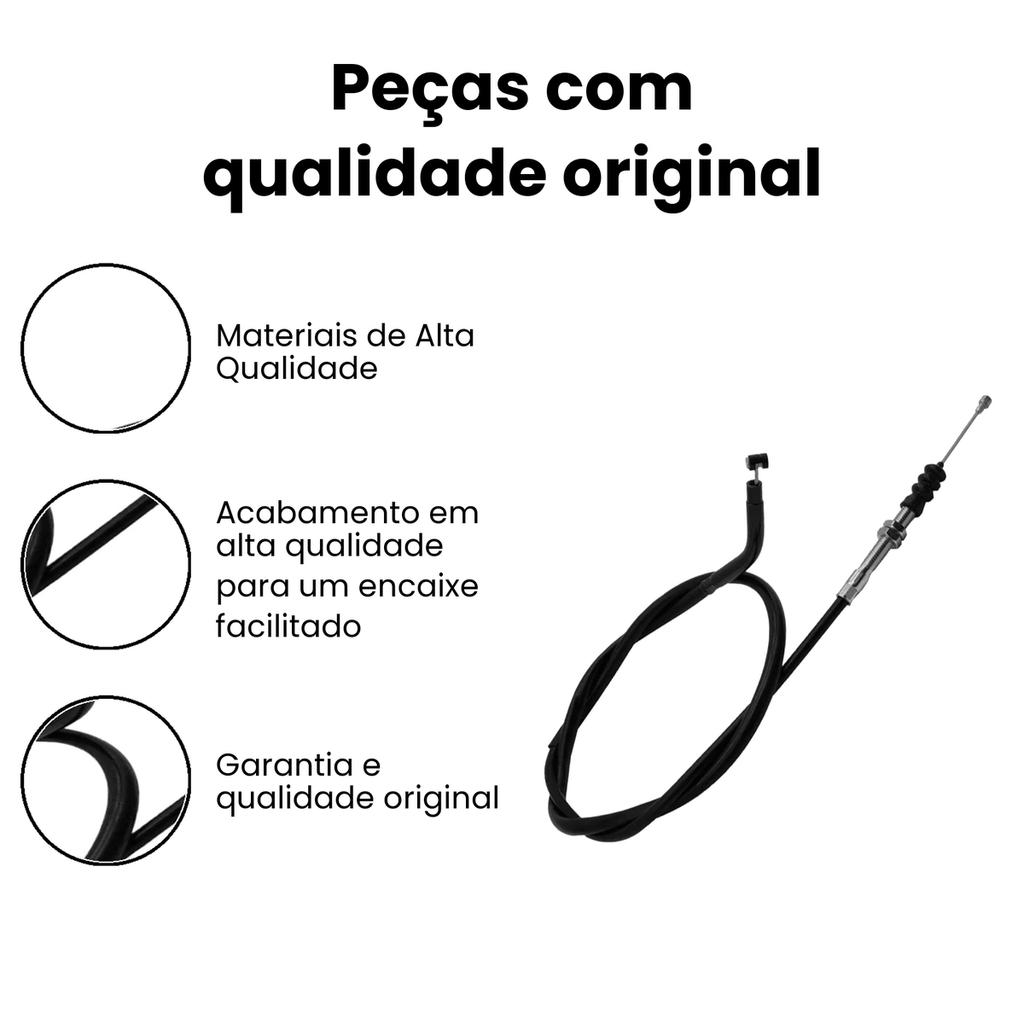 Cabo Embreagem CG Titan/Cargo 125 98/00 - VINNI - Imagem 3
